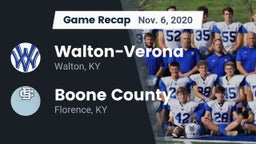 Recap: Walton-Verona  vs. Boone County  2020