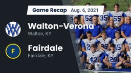 Recap: Walton-Verona  vs. Fairdale  2021