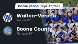 Recap: Walton-Verona  vs. Boone County  2021