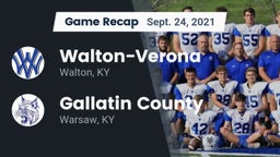 Recap: Walton-Verona  vs. Gallatin County  2021