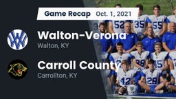 Recap: Walton-Verona  vs. Carroll County  2021