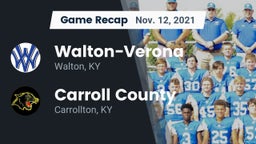 Recap: Walton-Verona  vs. Carroll County  2021