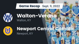 Recap: Walton-Verona  vs. Newport Central Catholic  2022