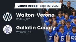 Recap: Walton-Verona  vs. Gallatin County  2022