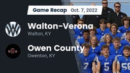 Recap: Walton-Verona  vs. Owen County  2022