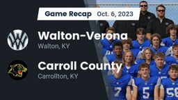 Recap: Walton-Verona  vs. Carroll County  2023