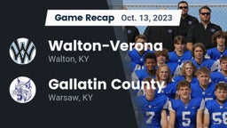 Recap: Walton-Verona  vs. Gallatin County  2023
