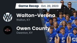 Recap: Walton-Verona  vs. Owen County  2023