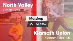 Matchup: North Valley vs. Klamath Union  2016