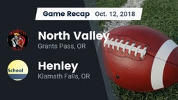 Recap: North Valley  vs. Henley  2018