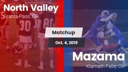 Matchup: North Valley vs. Mazama  2019