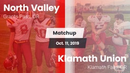 Matchup: North Valley vs. Klamath Union  2019