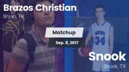 Matchup: Brazos Christian vs. Snook  2017