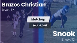 Matchup: Brazos Christian vs. Snook  2019