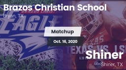 Matchup: Brazos Christian vs. Shiner  2020