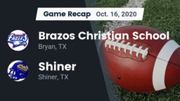 Recap: Brazos Christian School vs. Shiner  2020