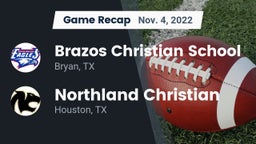 Recap: Brazos Christian School vs. Northland Christian  2022