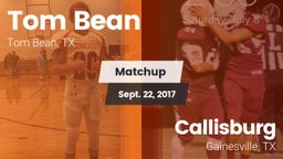 Matchup: Tom Bean vs. Callisburg  2017