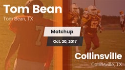 Matchup: Tom Bean vs. Collinsville  2017
