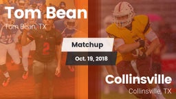 Matchup: Tom Bean vs. Collinsville  2018