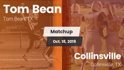 Matchup: Tom Bean vs. Collinsville  2019