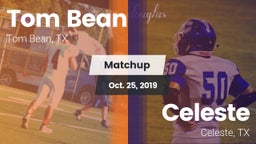 Matchup: Tom Bean vs. Celeste  2019