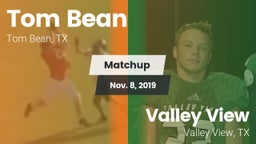 Matchup: Tom Bean vs. Valley View  2019
