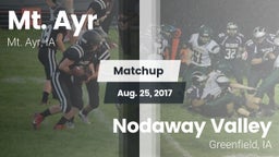 Matchup: Mt. Ayr vs. Nodaway Valley  2017