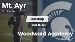 Matchup: Mt. Ayr vs. Woodward Academy 2017