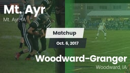 Matchup: Mt. Ayr vs. Woodward-Granger  2017