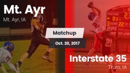 Matchup: Mt. Ayr vs. Interstate 35  2017
