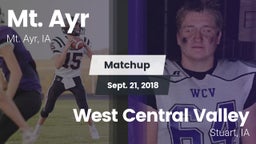 Matchup: Mt. Ayr vs. West Central Valley  2018