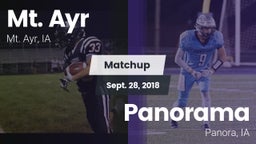 Matchup: Mt. Ayr vs. Panorama  2018