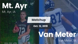 Matchup: Mt. Ayr vs. Van Meter  2018
