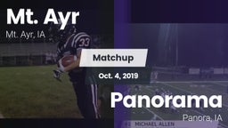 Matchup: Mt. Ayr vs. Panorama  2019