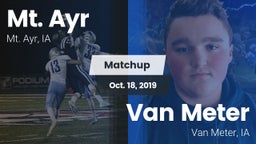 Matchup: Mt. Ayr vs. Van Meter  2019