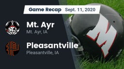 Recap: Mt. Ayr  vs. Pleasantville  2020