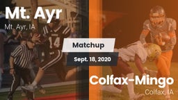 Matchup: Mt. Ayr vs. Colfax-Mingo  2020
