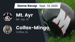 Recap: Mt. Ayr  vs. Colfax-Mingo  2020