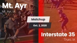Matchup: Mt. Ayr vs. Interstate 35  2020