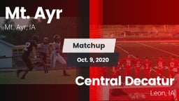 Matchup: Mt. Ayr vs. Central Decatur  2020