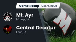 Recap: Mt. Ayr  vs. Central Decatur  2020