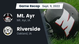 Recap: Mt. Ayr  vs. Riverside  2022