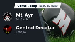 Recap: Mt. Ayr  vs. Central Decatur  2023