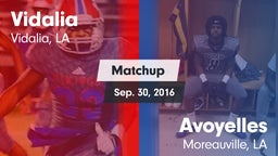 Matchup: Vidalia vs. Avoyelles  2016