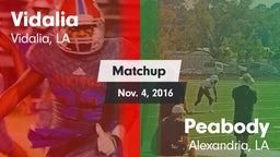 Matchup: Vidalia vs. Peabody  2016