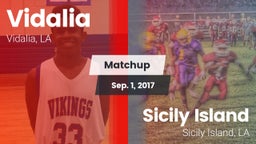 Matchup: Vidalia vs. Sicily Island  2017
