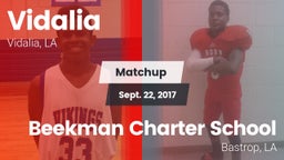 Matchup: Vidalia vs. Beekman Charter School 2017