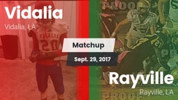 Matchup: Vidalia vs. Rayville  2017