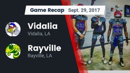 Recap: Vidalia  vs. Rayville  2017